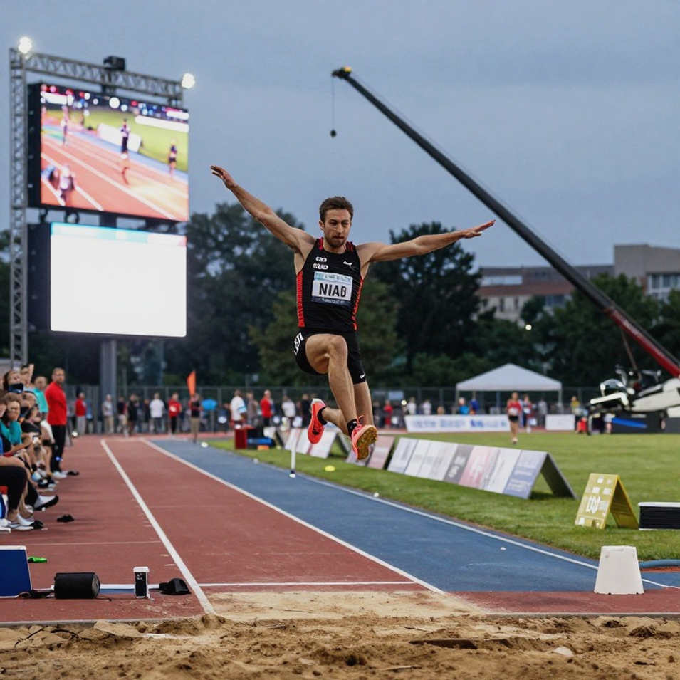 Bednarek thắng đúp 100m và 200m ở Budapest: 9,85 giây và ô trống mang tên gió